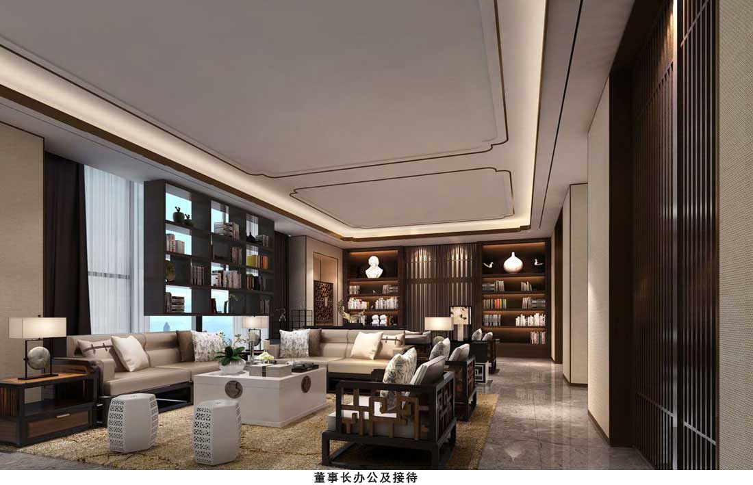 办公设计,董事长办公设计,接待厅设计