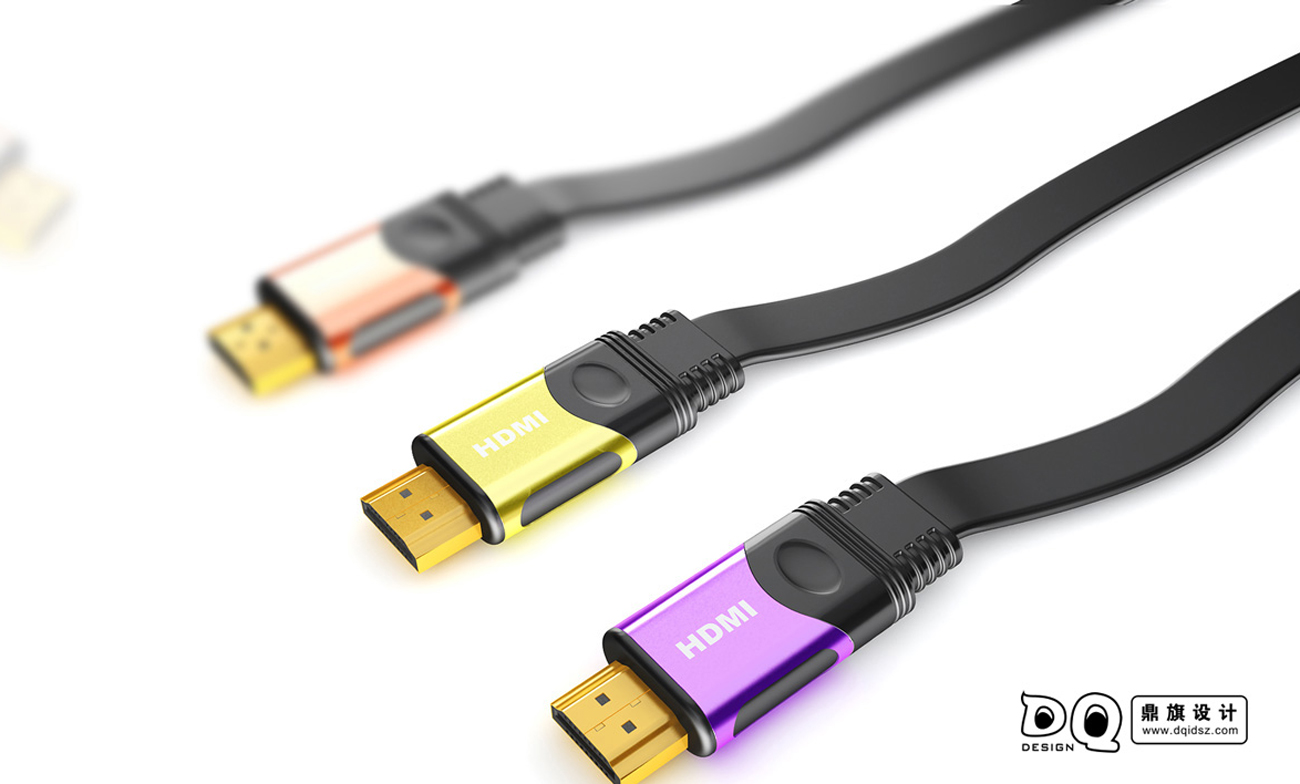 HDMI高清数据线，消费电子,3C产品设计