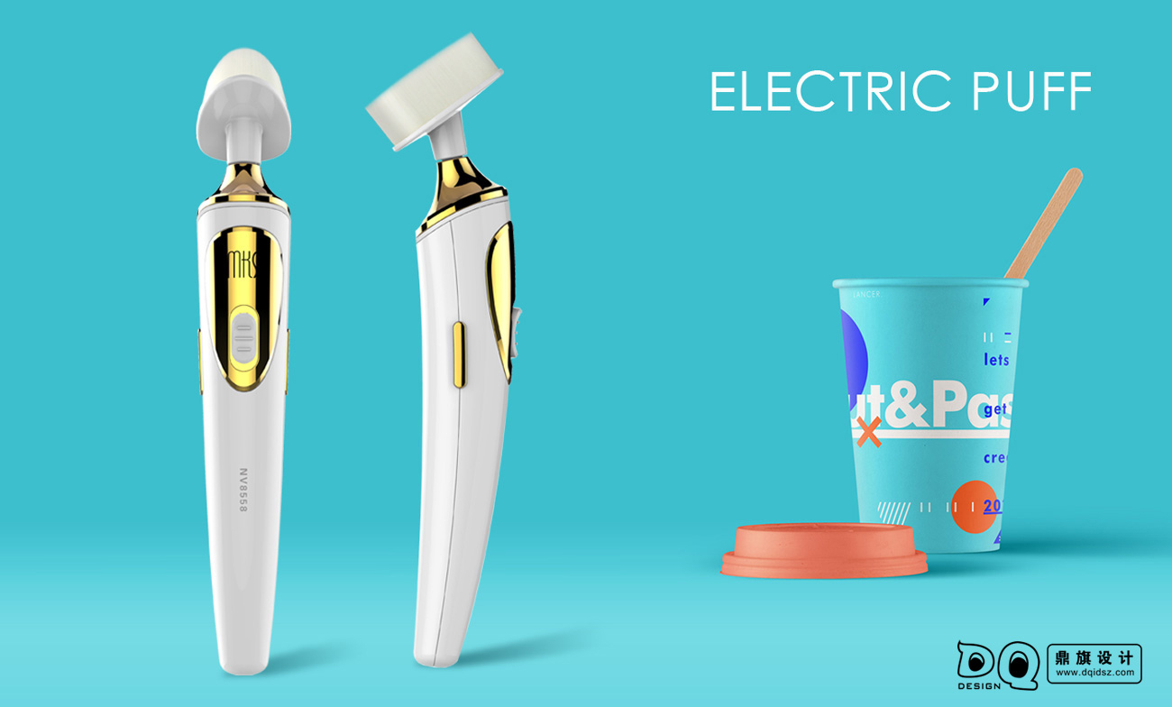 美容仪设计,电动粉扑美容仪
