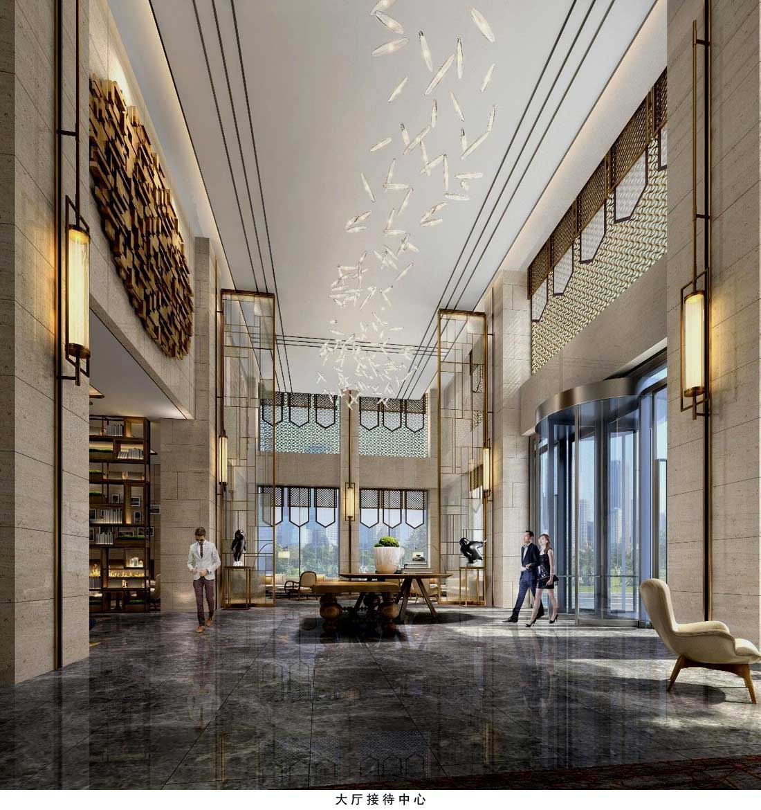 湖南华州四季大酒店设计,室内设计,酒店设计,空间设计