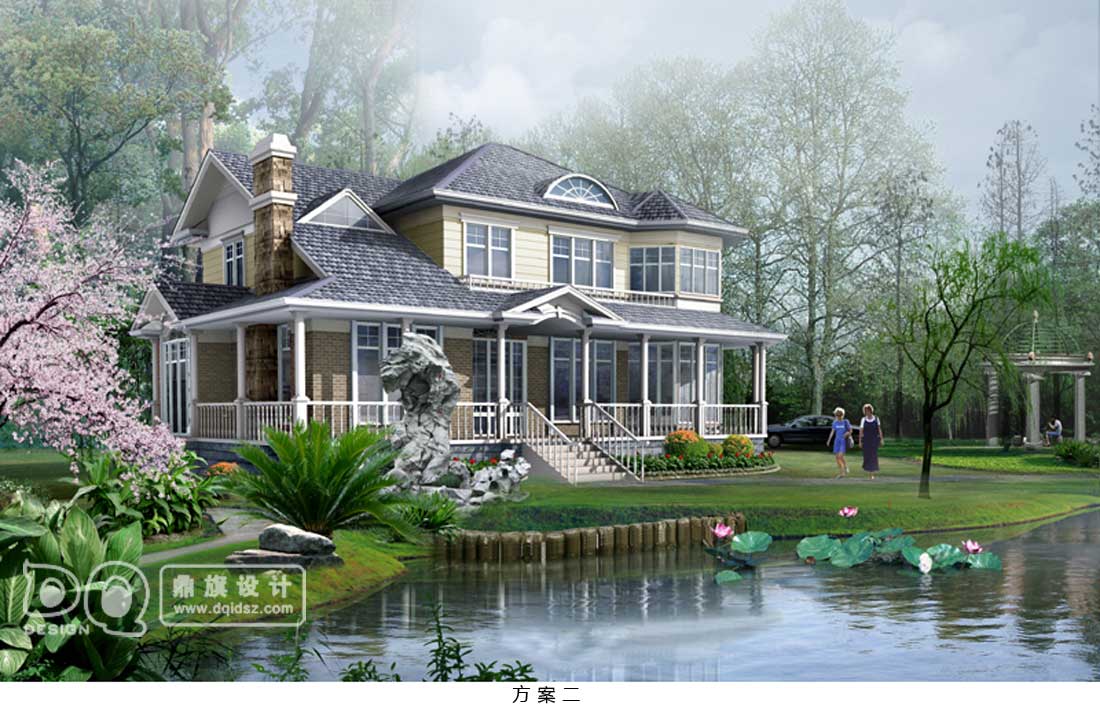 建筑设计,私宅建筑设计,建筑园林设计