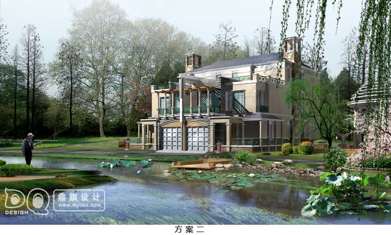 浙江马总私宅别墅建筑设计,建筑设计,私宅建筑设计,建筑园林设计