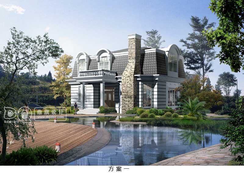 浙江杨总私宅别墅建筑设计,建筑设计,私宅建筑设计,建筑园林设计