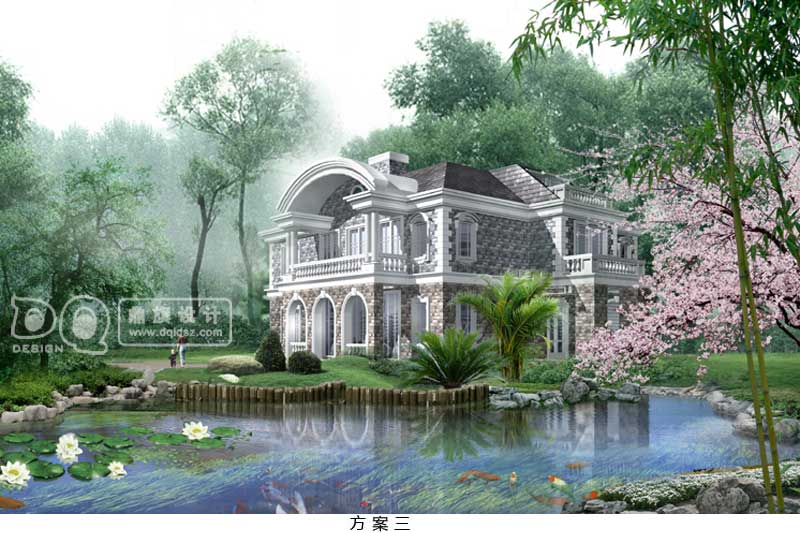 建筑设计,私宅建筑设计,建筑园林设计
