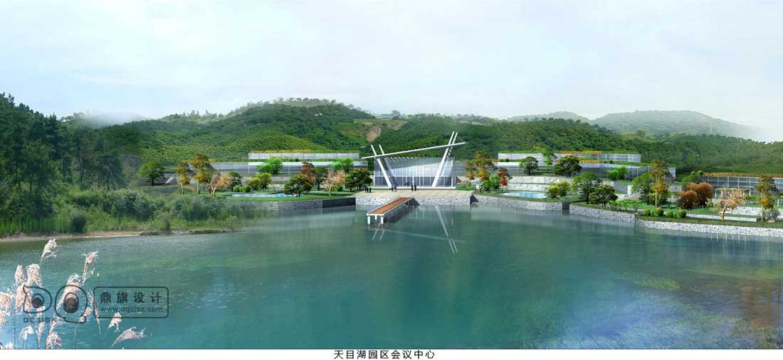 江苏常州天目湖园区环境景观设计,主题公园设计